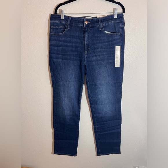 Universal Thread High-Rise Slim Straight Jeans 14L NWT - Picture 1 of 5